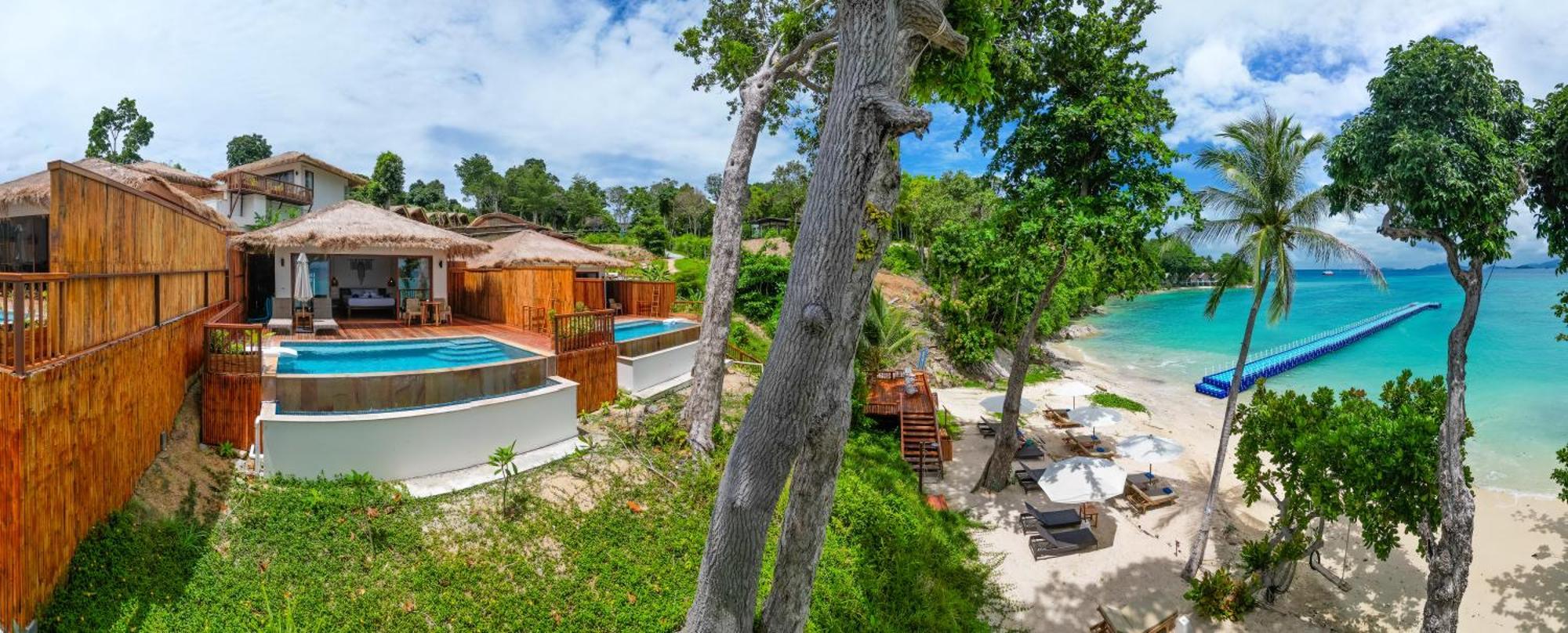 Ten Moons Sunset Villas Lipe-sziget Kültér fotó