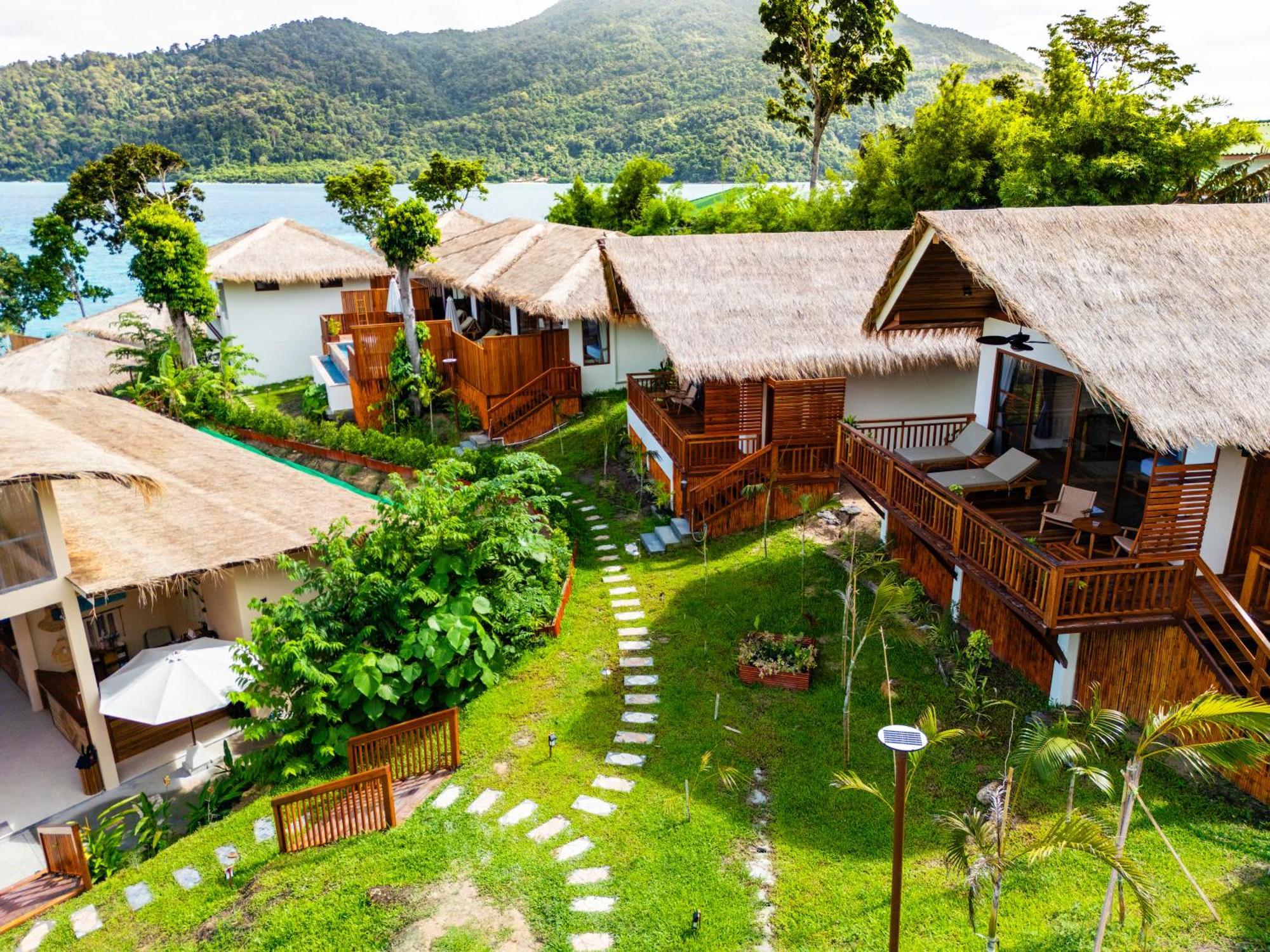 Ten Moons Sunset Villas Lipe-sziget Kültér fotó